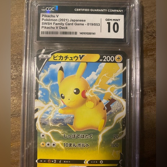 Graded Pokémon card - Picture 1 of 1